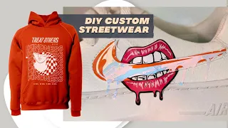 HOW TO CUSTOMIZE STREETWEAR USING YOUR CRICUT