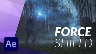 How To Create an EPIC FORCE SHIELD for FILM in Adobe After Effects - VFX TUTORIAL