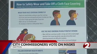 City Commissioners vote on masks, Dayton