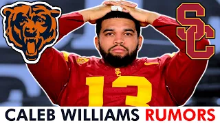 MAJOR Caleb Williams Rumors: Chicago Bears Drafting Him In 2024 NFL Draft Or Will He Return To USC?