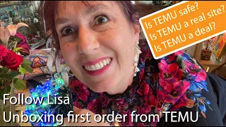 📦 Unboxing my first order from TEMU - Is this for real? Follow Lisa