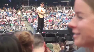 Gravity live - John Mayer - Gillette Stadium Mathematics Tour