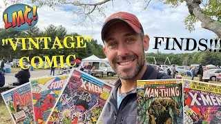 Hunting for “VINTAGE” Comics at a Flea Market and LCS!!!