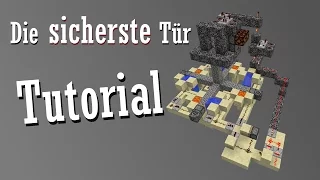 Die SICHERSTE Minecraft Tür - Tutorial & einfach erklärt