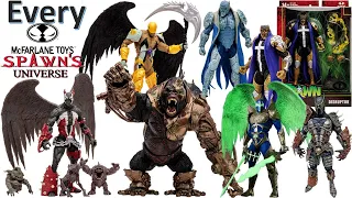 *see newer video* Every McFarlane Toys Spawn Universe Comparison List Action Figures Signature