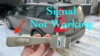 READ button stopped working on left signal lever on Volvo XC70 P3 Platform