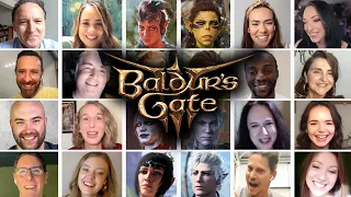 BALDUR'S GATE 3 Actors Perform Voice Lines as their Characters