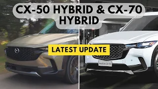 Mazda CX-70 Hybrid & Mazda CX-50 Hybrid for the U.S.: Here's The Latest!