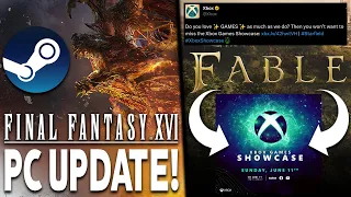 MASSIVE PC Game Updates - FINAL FANTASY 16 On PC + NEW Fable?