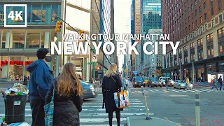 [Full Version] NEW YORK CITY - Walking Tour Manhattan Broadway, Columbus Ave, 96th St, Amsterdam Ave