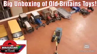 Big Unboxing Of Old Britains 1/32 Toy/Models!