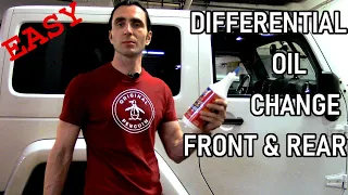 Jeep Wrangler Differential Oil Change