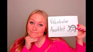 Video 1014 Vokabular for ansiktet