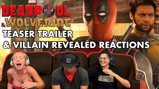 DEADPOOL AND WOLVERINE: Teaser Trailer & Villain Revealed - Reactions!