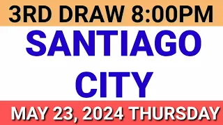 STL - SANTIAGO CITY May 23, 2024 2ND DRAW RESULT