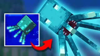 We added the GLOW SQUID Update to Minecraft!