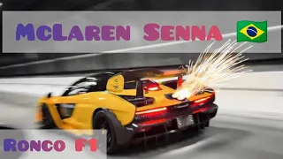 McLaren Senna com ronco escapamento F1 Secret Weapon 🇧🇷