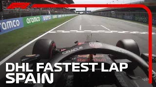 Max Verstappen's Fastest Lap | 2021 Spanish Grand Prix | DHL