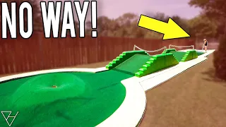 This Has Never Happened Playing Mini Golf! - Epic Hole In Ones!