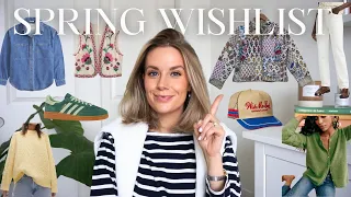 WHAT IM BUYING FOR SPRING 2024 | SPRING FASHION WISH/HIT LIST