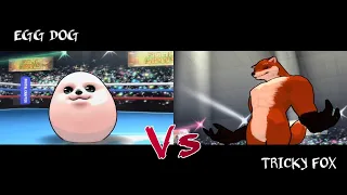 Fight Of Animals-Solo Edition (Juego para Android). GamePlay. Egg Dog Vs Tricky Fox.