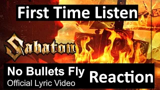 Student Reacts to No Bullets Fly by Sabaton