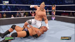 FULL MATCH — Brock lesnar vs. Batista - WWE fastlane 2023 | WWE 2K23