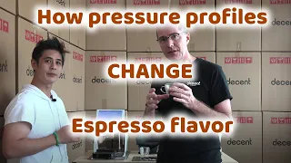 How pressure profiling changes espresso flavor
