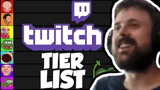 Forsen Reacts To Twitch Tier List