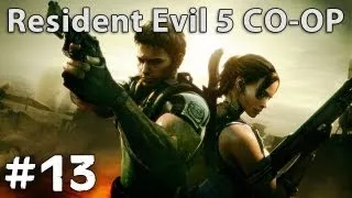 Resident Evil 5 CO OP Gameplay Walkthrough - Oil field - Part 13 [PS3-HD]