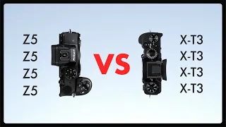 Nikon Z5 vs Fujifilm XT3 / Specifications Comparison 2021