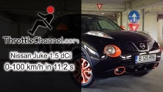 Nissan Juke 1.5 dCi acceleration - ThrottleChannel.com