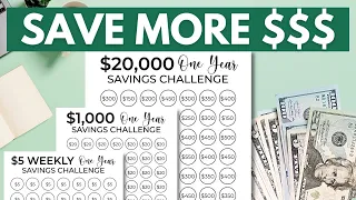 Weekly Savings Challenges Worth Trying (Save Up to $20,000 In One Year)