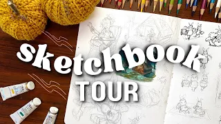 the sketchbook that BLEW UP my art business // 2022 sketchbook tour