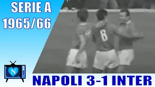 Napoli - Inter 3-1 | Serie A 1965-66 | dalla Domenica Sportiva