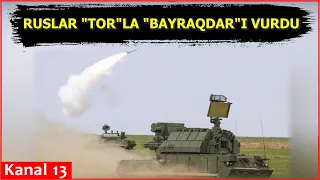 “Tor” taktiki zenit-raket kompleksi “Bayraqdar”-ı BELƏ VURDU-HƏMİN KADRLAR