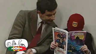 Batman di Mr. Bean Leia! | Clipes engraçados do Sr. Bean | Mr Bean Portugal