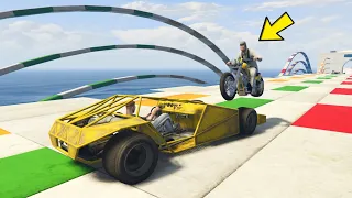 Cars Vs Cars Challenge 944.449% People Cut Their Finger After This Race in GTA 5!