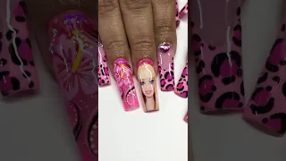 BARBIE meets BRATZ Nails! Would you wear these?! 💗🔥🎀 #nails #nailart #naildesign #nailzbydev