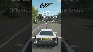 James bond car evolution in Forza horizon 4 part 1