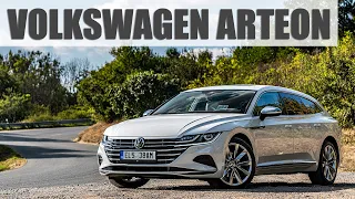 2021 Volkswagen Arteon Shooting Brake eHybrid: Krása, ticho a pohodlí (4K 60 FPS POV)