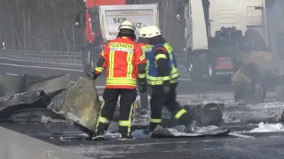 Tödlicher Unfall auf A6 bei Sinsheim: Augenzeugen berichten Schockierendes
