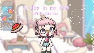 A day in my life with kayline | drama avatar world | ava ib:@anggunly910