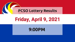 Lotto Results Today Friday, April 9, 2021 9PM PCSO 6/58 6/45
