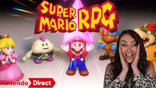 SUPER MARIO RPG ANNOUNCEMENT | TRAGIC REACTION | NINTENDO DIRECT 6.21.23