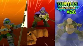 As Tartarugas Ninja: Lendas #26 - 3 Tartarugas Visão com uma cajadada só!