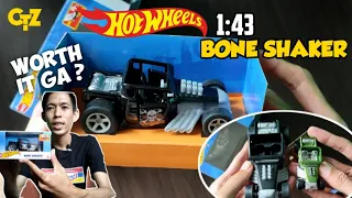 HOT WHEELS 1:43 BONE SHAKER || WORTH IT GA UNTUK DIKOLEKSI ? ASLI ATAU PALSU ? BODY BESI / PLASTIK?