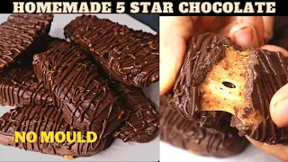 Best Homemade Caramel Filled Chocolate | 5 Star Chocolate Recipe | Babulis Kitchen