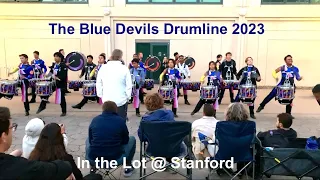 In the Lot with The Blue Devils Drumline 2023 @DCI​⁠​⁠ West  [4K]