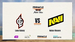 🔴 Natus Vincere vs. LUNA GALAXY - Pinnacle Cup: Malta Vibes #3